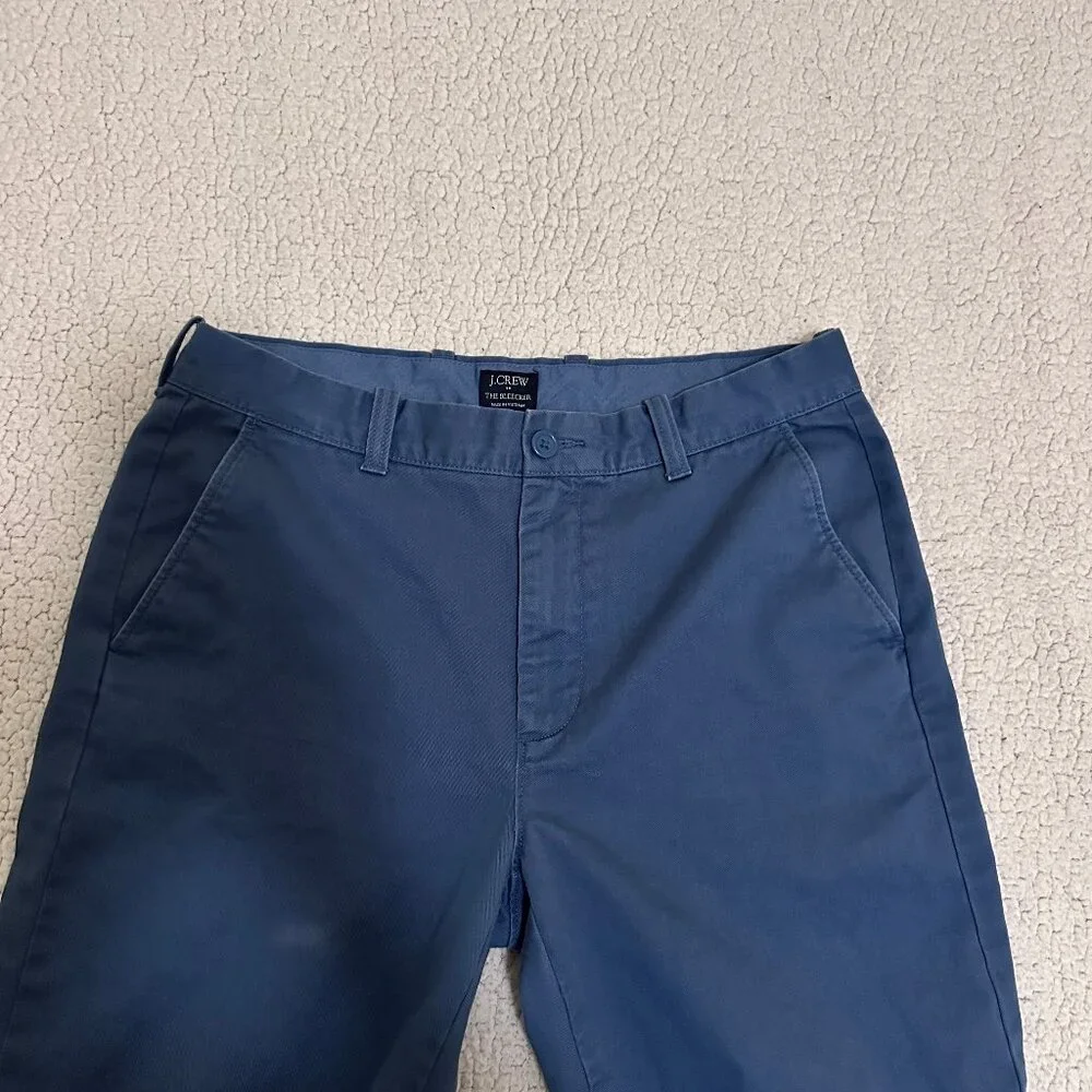J. Crew Men's Bleecker Pants in Blue